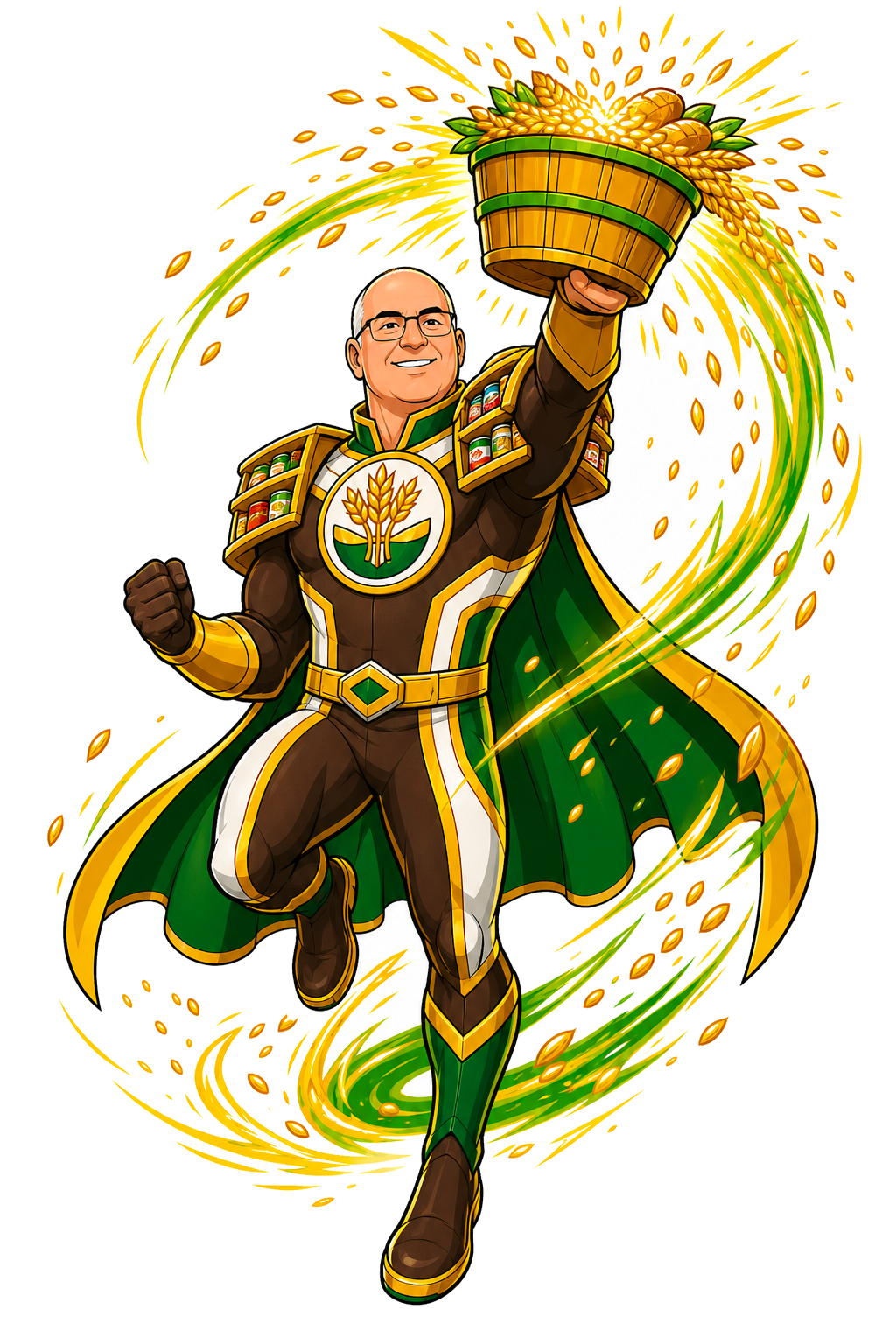 Harvest hero art
