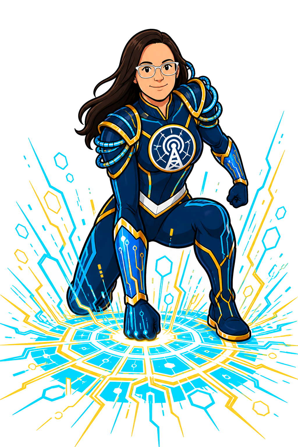 Gridlink hero art
