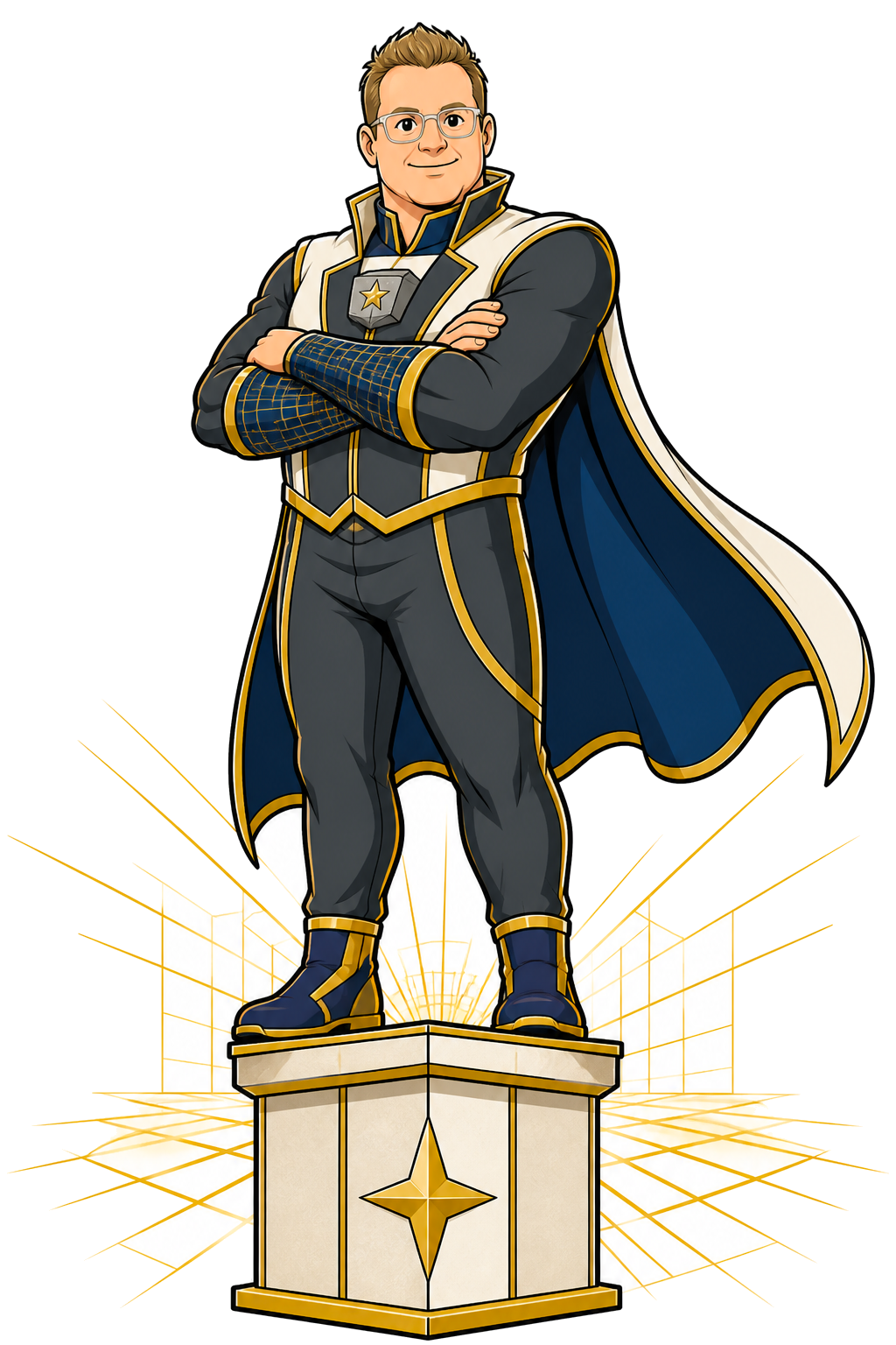 The Cornerstone hero art