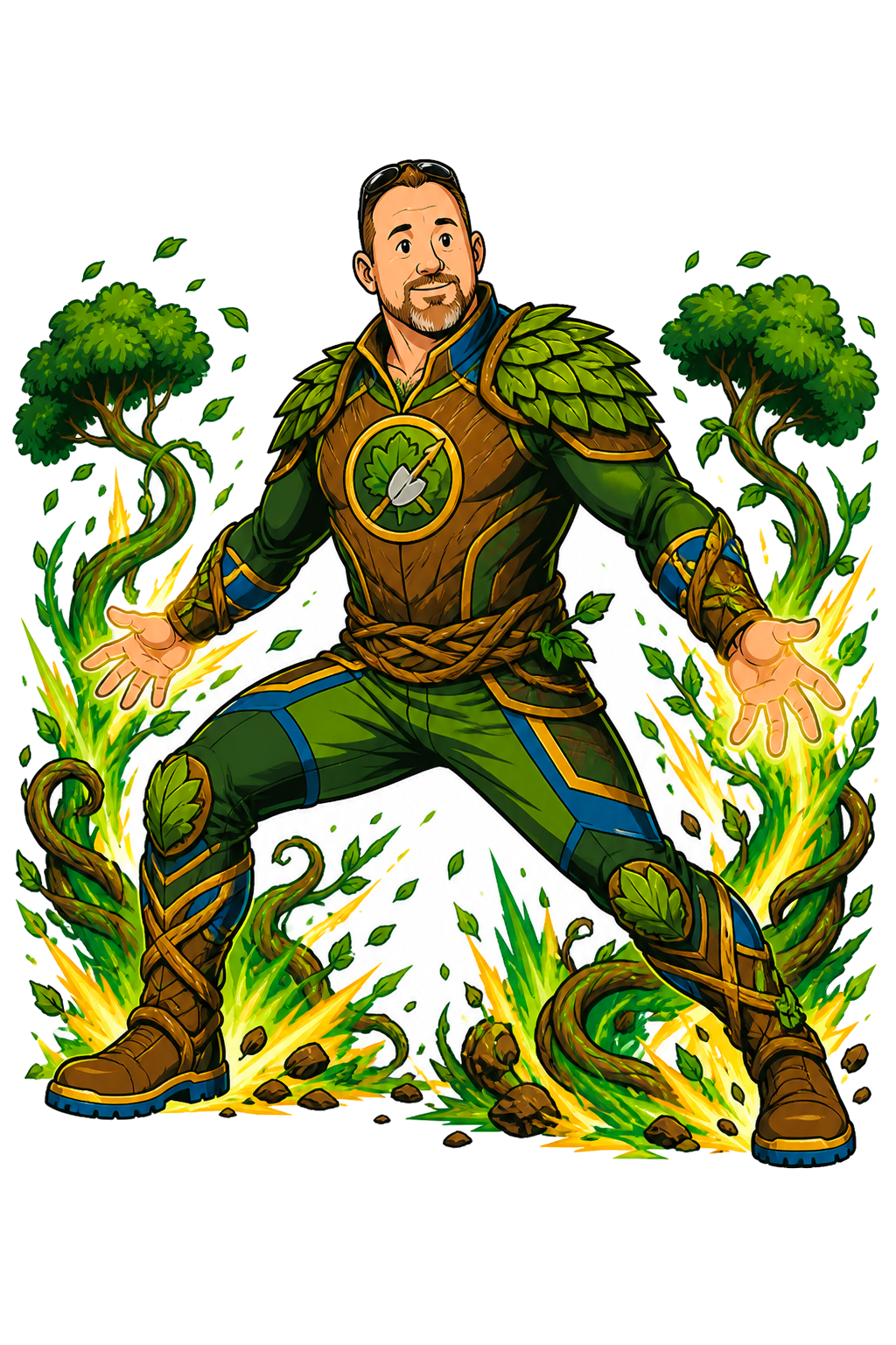 Overgrowth hero art