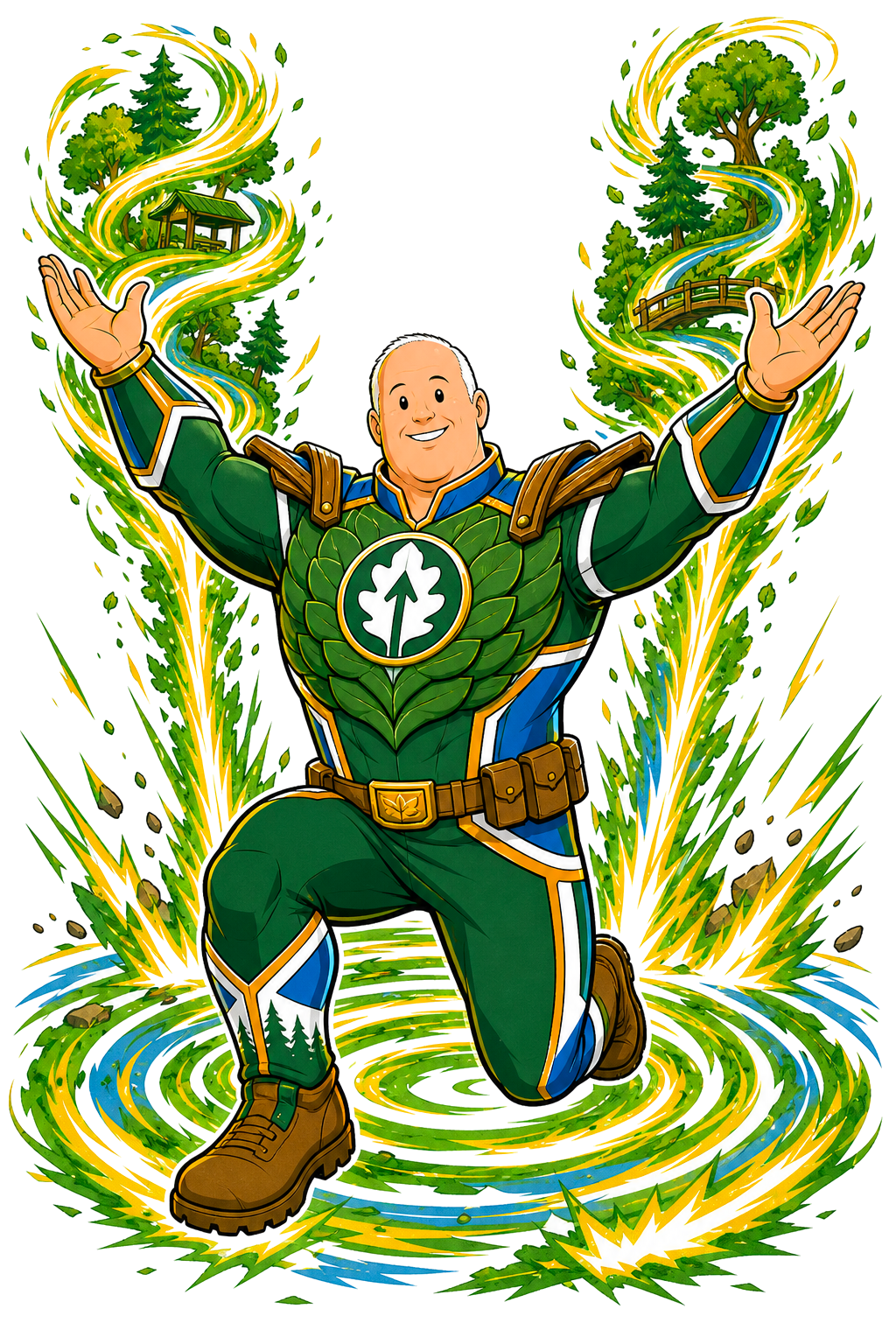Greenfield hero art